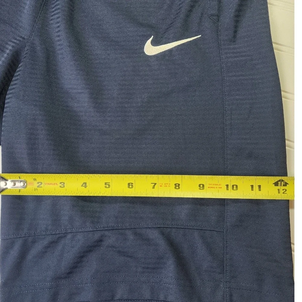 Nike Basketball Shorts Kids Large Navy Athletic Mesh Swoosh Logo with Pocket